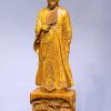 Tượng Khổng Minh Tiên Sinh Gỗ Hương Đá Cao 80