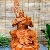 Tượng Quan Công Đọc Sách Gỗ Hương Đá Cao 50