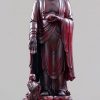 Tượng nhất tâm bái phật gỗ tử đàn ấn độ