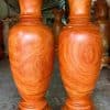 Lục Bình Gỗ Hương Đỏ Cao 1m4 Đường Kính 39