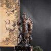 Tượng Quan Công Trấn Ải Gỗ Mun Hoa Cao 1M