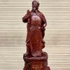 Tượng Trần Quốc Tuấn Gỗ Vương Mộc Tử Đàn Cao 80