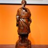 Tượng Hưng Đạo Vương Trần Quốc Tuấn Gỗ Trắc Cao 70