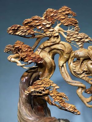 Tùng Hạc Diên Niên Gỗ Nhai Bách Cao 88
