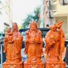 Tượng Tam Đa Phúc Lộc Thọ Gỗ Hương Đá Cao 1m
