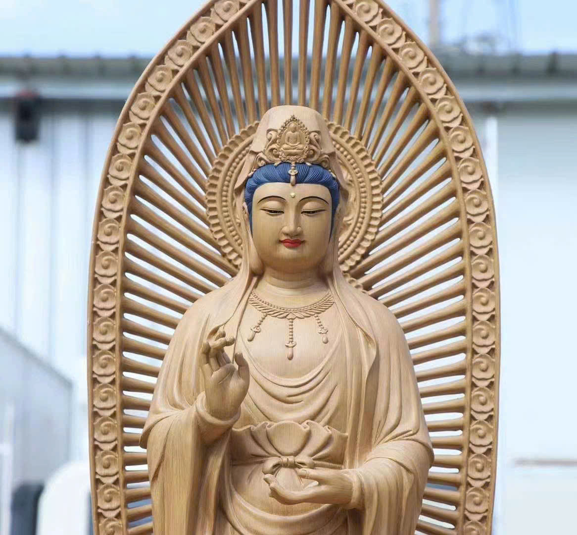 Tượng Tây Phương Tam Thánh Gỗ Trầm Dó Hải Nam Cao 110